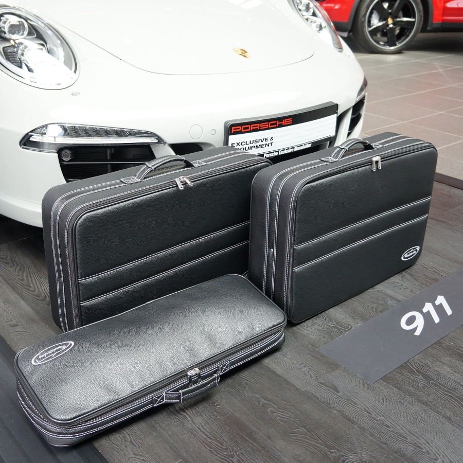 Autokoffer Roadsterbag | Kofferset Porsche 911 (991) Allrad/Turbo 101 Liter 3-Tlg.