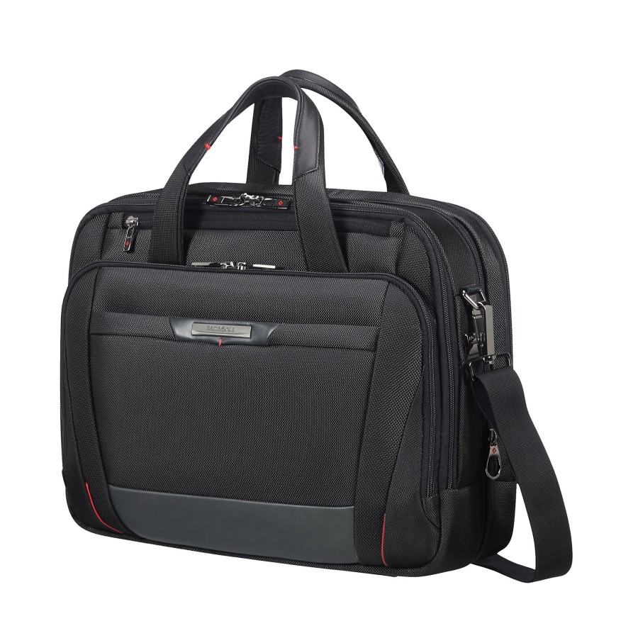 Taschen Samsonite | Laptop Bailhandle 15,5" Exp Rfid Pro-Dlx5 17 Liter Black [1041]