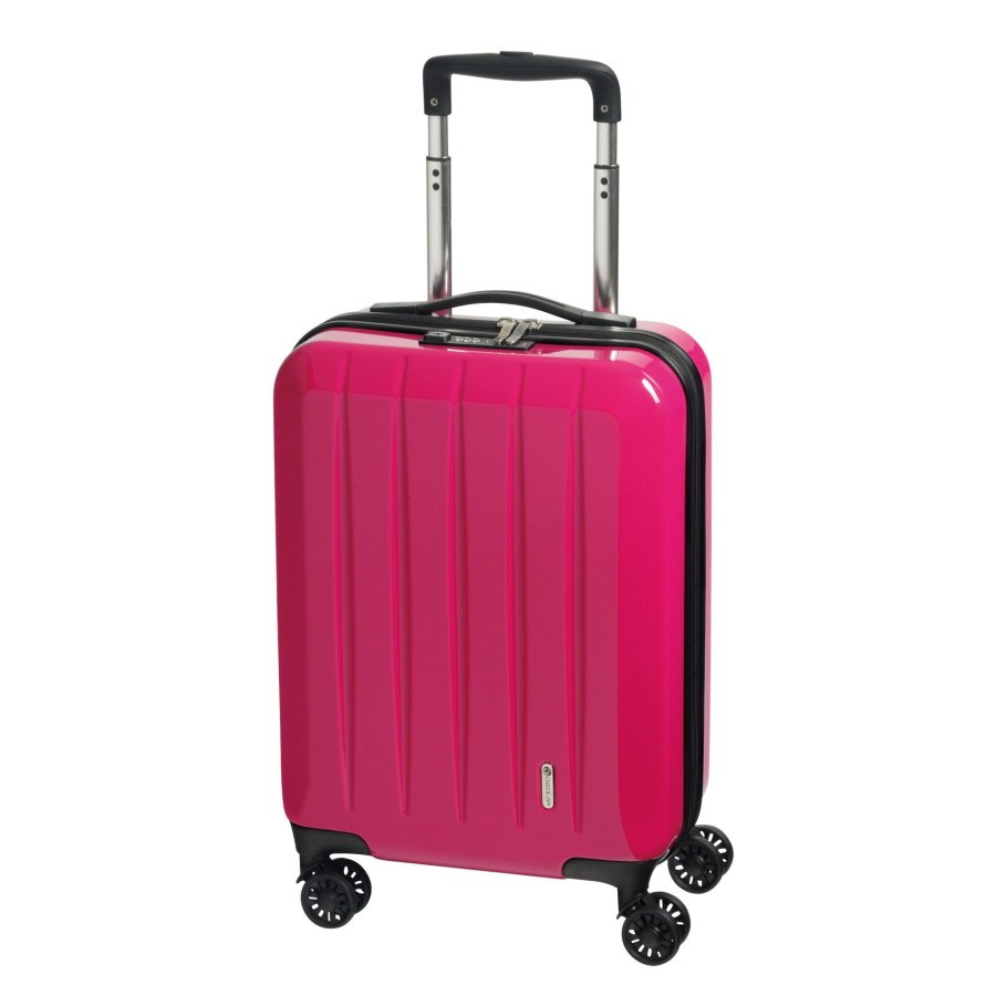 Koffer Check.IN | 3-Tlg. Kofferset London 2.0 Mit 4 Rollen Pink