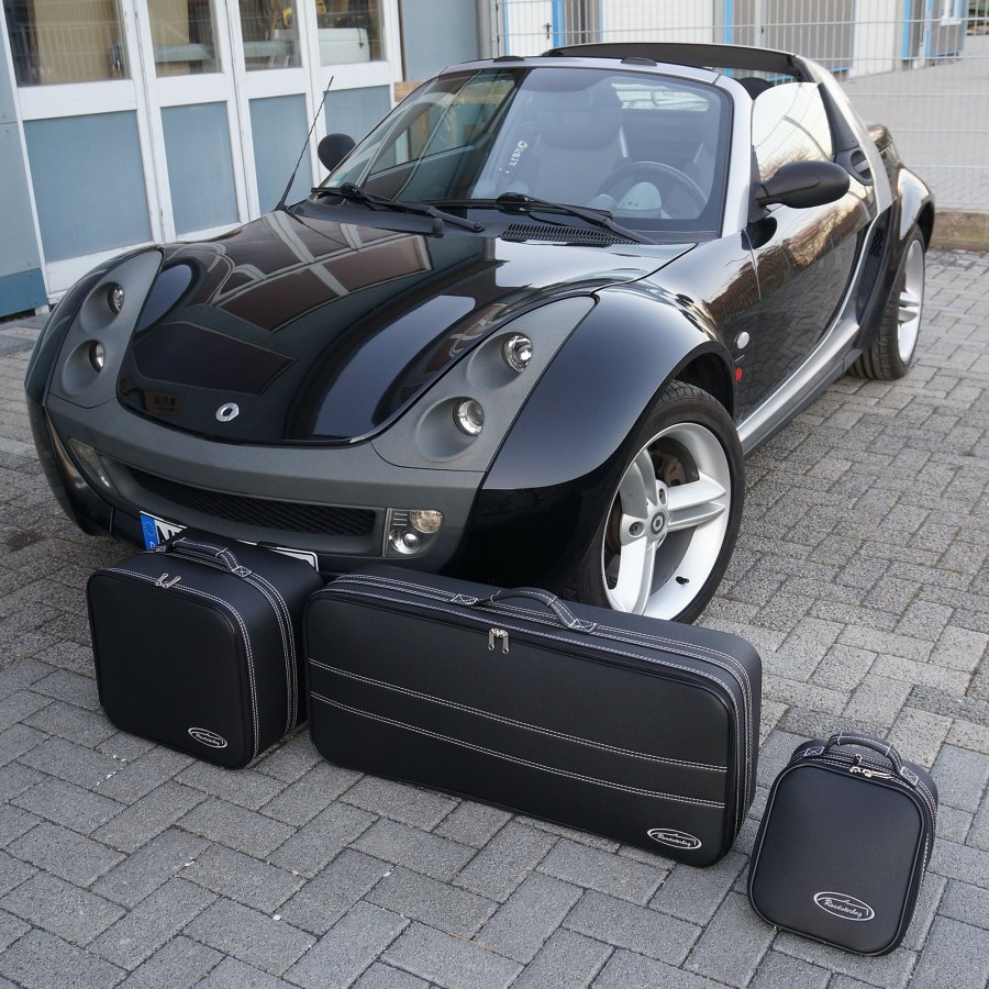 Autokoffer Roadsterbag | 3-Tlg. Kofferset Smart Roadster