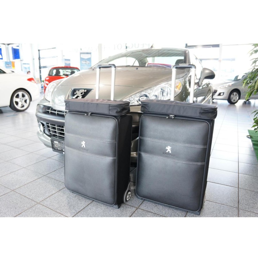 Autokoffer Roadsterbag | 4-Tlg. Kofferset Mit 2 Rollen Peugeot 207 Cc