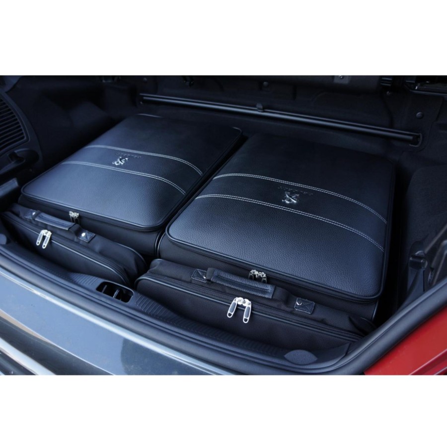 Autokoffer Roadsterbag | 4-Tlg. Kofferset Mit 2 Rollen Peugeot 207 Cc