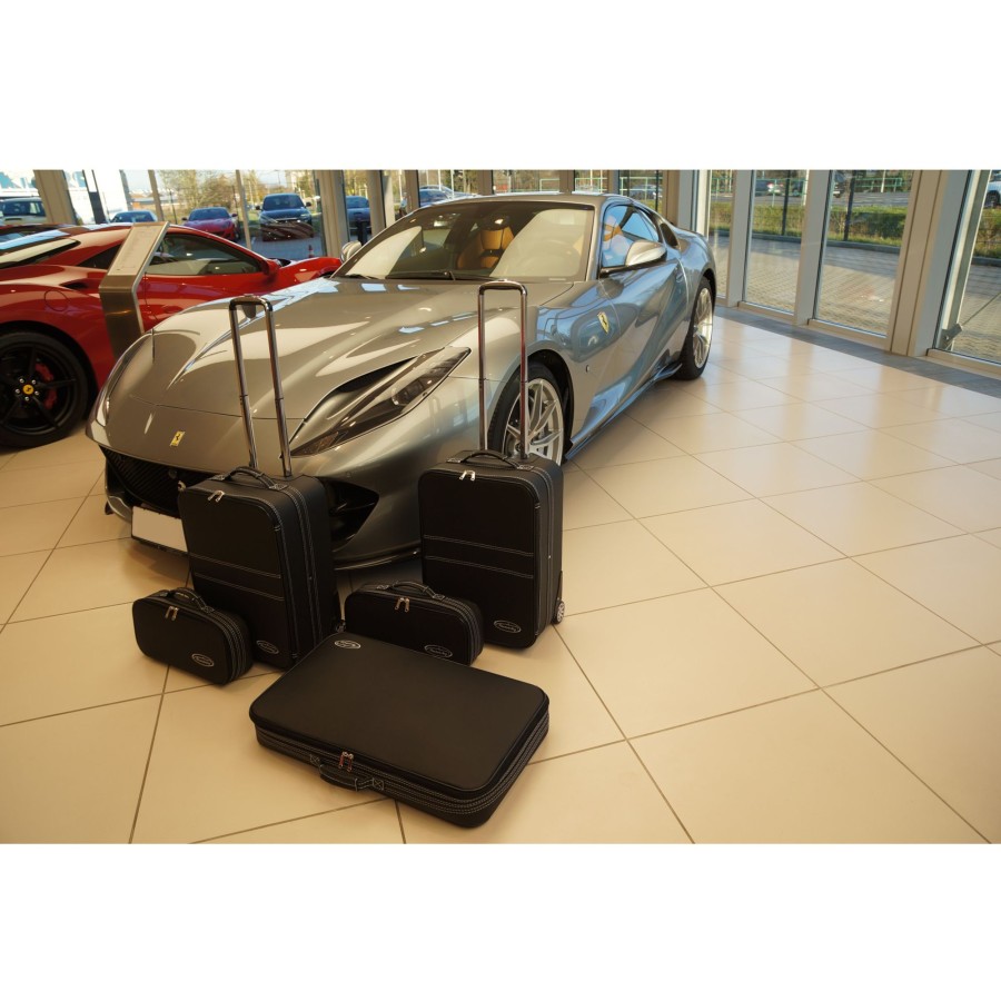 Autokoffer Roadsterbag | Ferrari 812 Superfast + F12 (Eu-Version) - 5-Tlg. Kofferset Kofferraum