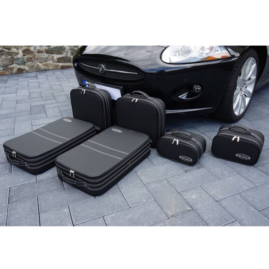 Autokoffer Roadsterbag | Jaguar Xk/Xkr Cabrio - 6Tlg. Kofferset Kofferraum