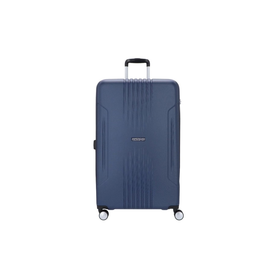 Koffer American Tourister 4 Rollen Koffer | Spinner Mit 4 Rollen 78 Cm Exp Tracklite L 105 Liter Dark Navy [1265]