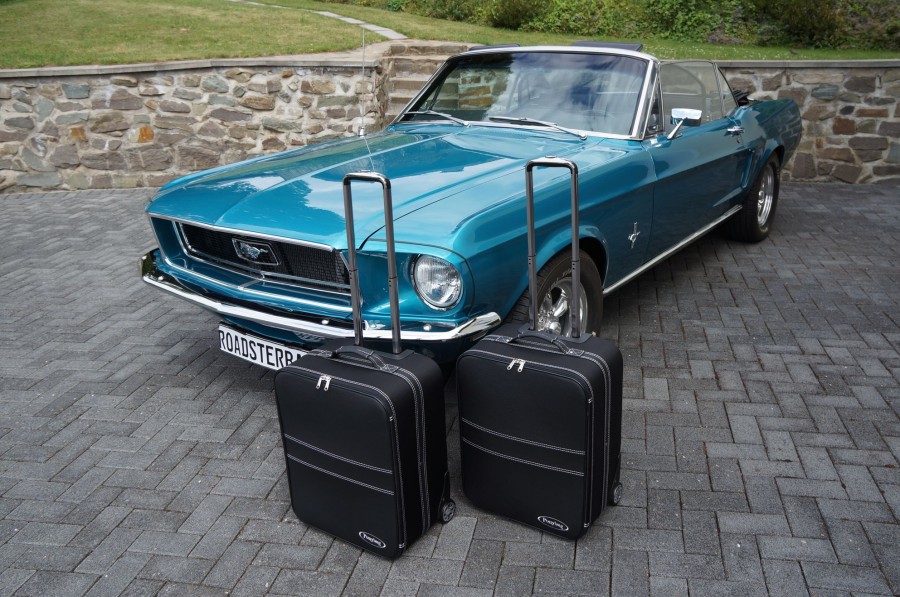 Autokoffer Roadsterbag | Ford Mustang 1967/1968 - 2-Tlg. Kofferset Kofferraum