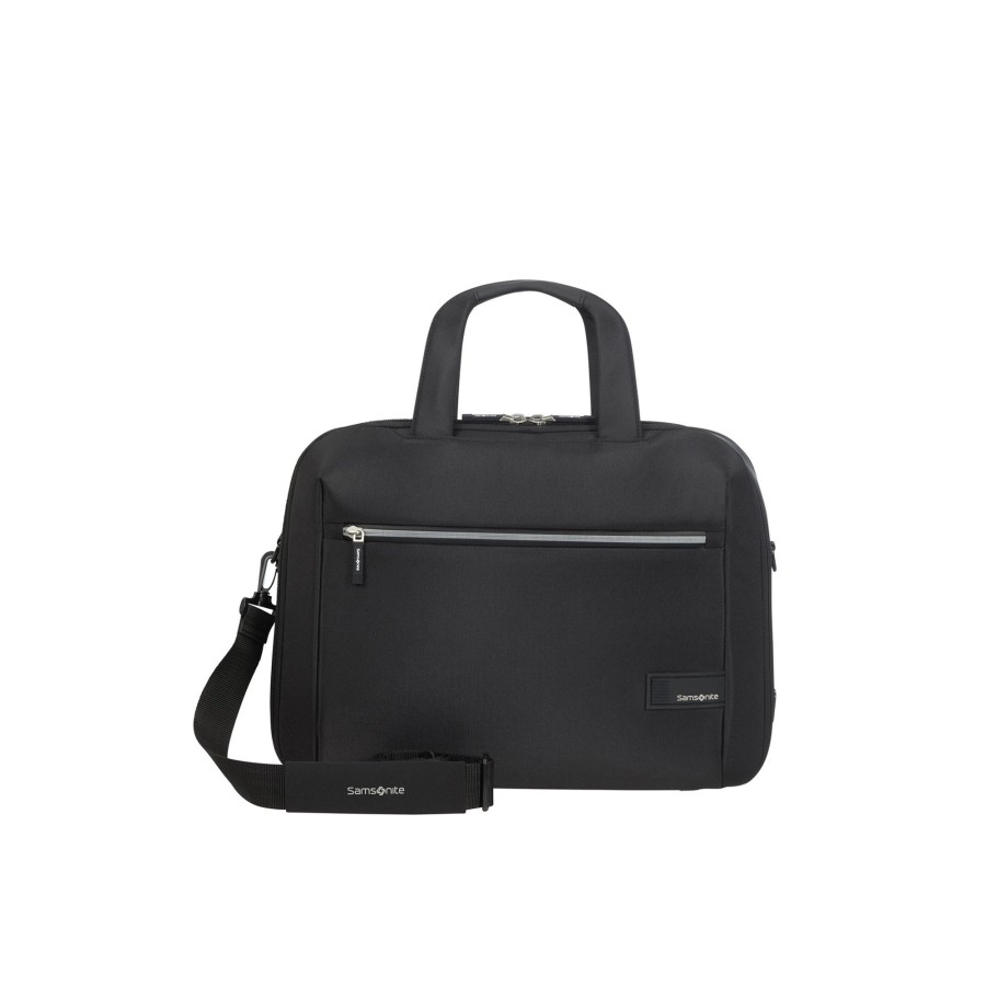 Taschen Samsonite | Litepoint Bailhandle 15.6" Exp - Black Black [1041]