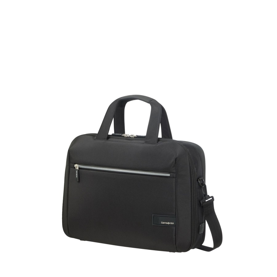 Taschen Samsonite | Litepoint Bailhandle 15.6" Exp - Black Black [1041]