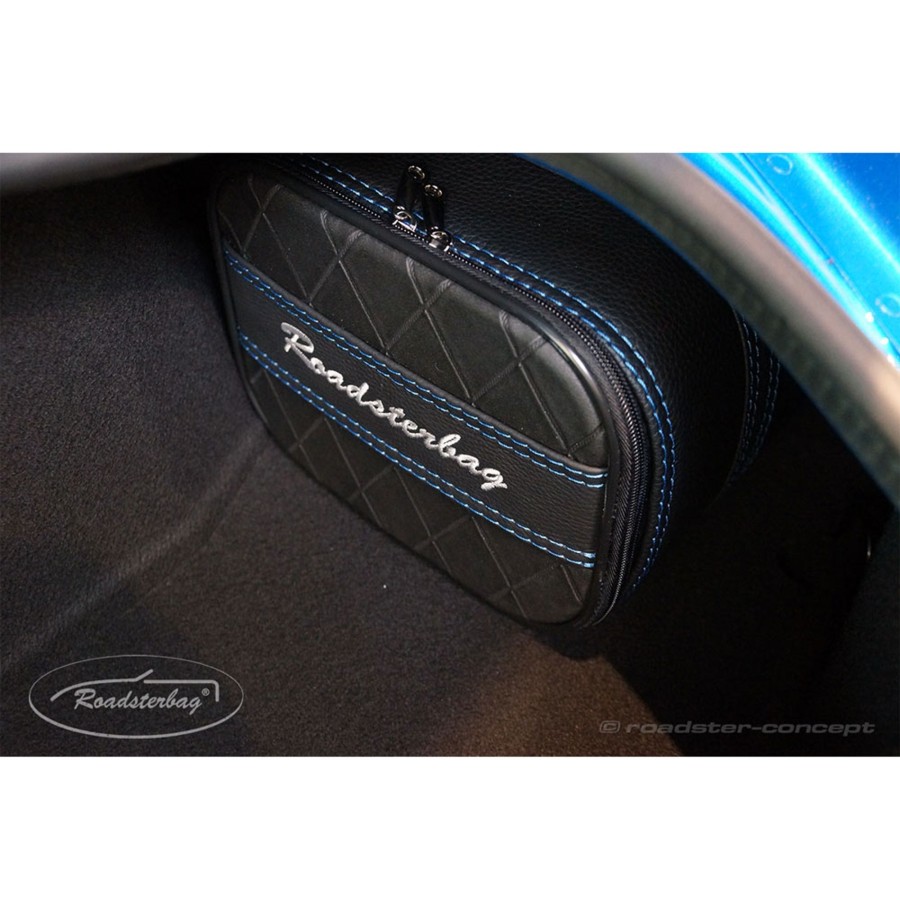 Autokoffer Roadsterbag | Alpine A110 2-Tlg. Taschenset Hinterer Kofferraum (Eu) Leder