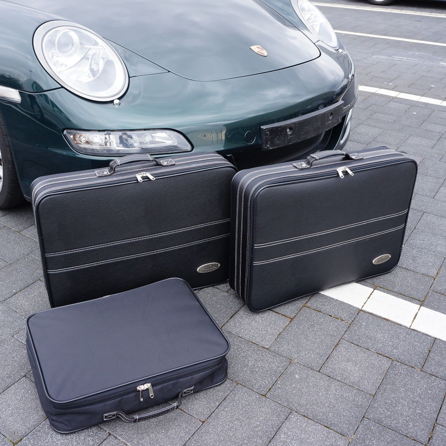 Autokoffer Roadsterbag | Kofferset Porsche 911 (996 Ohne Allrad) 92 Liter 3-Tlg.