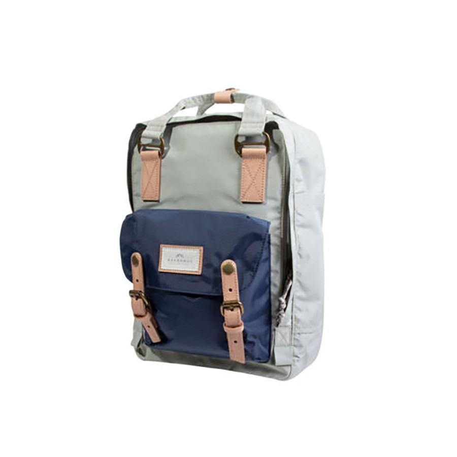 Freizeit Doughnut | Macaroon Jungle Backpack - Light Grey X Navy Light Grey X Navy [0769-F]