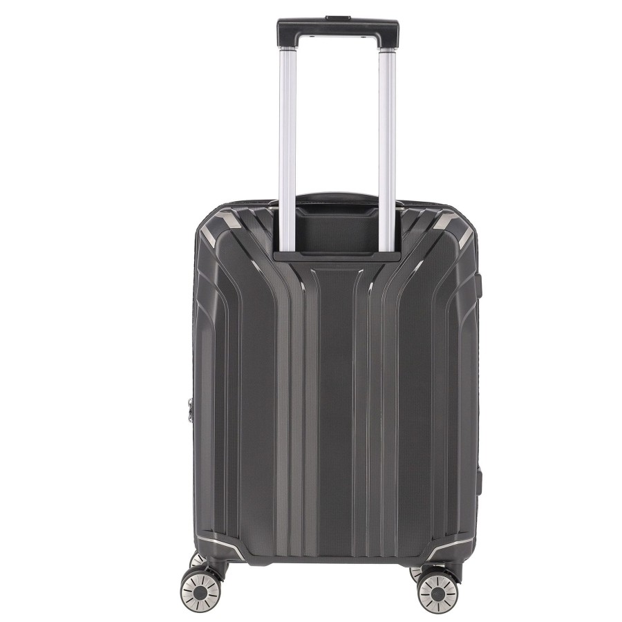 Koffer Travelite 4 Rollen Koffer | Elvaa Trolley S Mit 4 Rollen - Schwarz Schwarz [1]