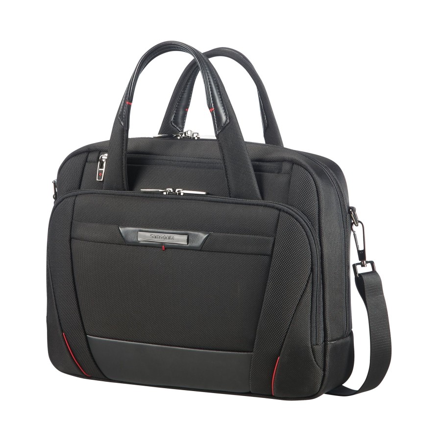 Business Samsonite | Laptop Bailhandle 14,1" Rfid Pro-Dlx5 8.5 Liter Black [1041]