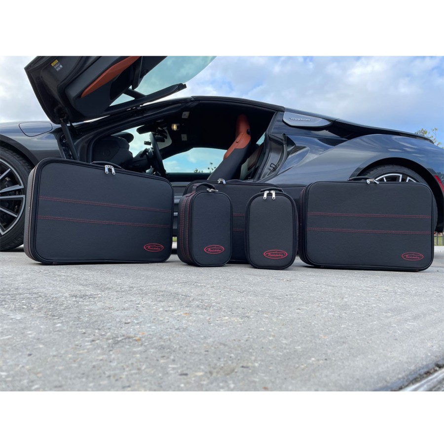 Autokoffer Roadsterbag | Bmw I8 Roadster Cabrio (Eu) 5-Tlg. Kofferset Kofferraum/Innenraum