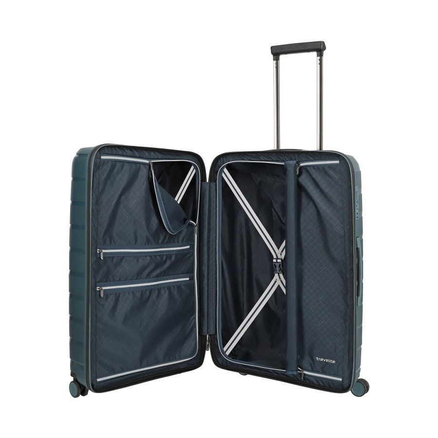 Koffer Travelite 4 Rollen Koffer | Air Base Trolley M (4 Rader) - Eisblau Eisblau [25]