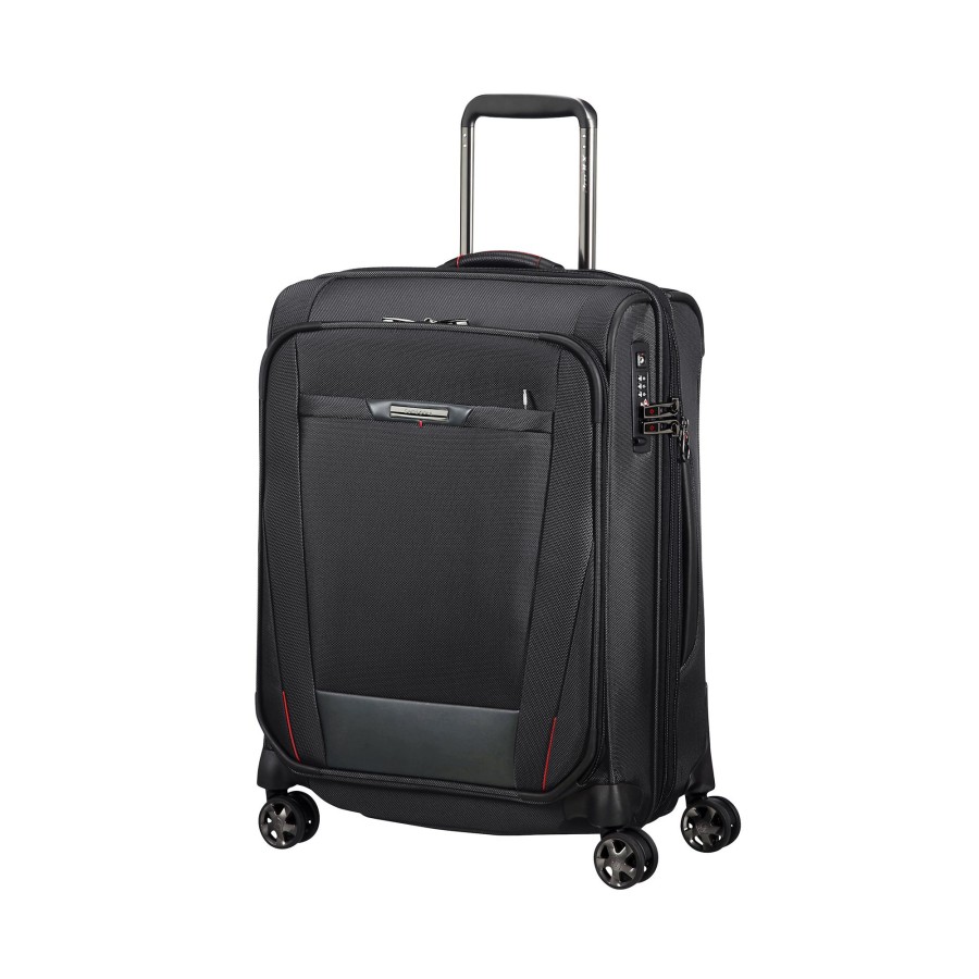 Koffer Samsonite 4 Rollen Koffer | Spinner Mit 4 Rollen 55/20 Exp Pro-Dlx5 S 40.5 Liter Black [1041]