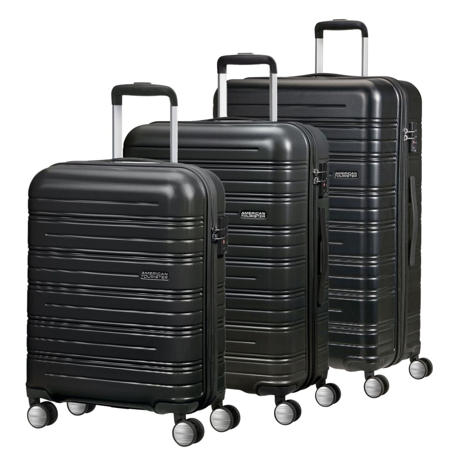 Koffer American Tourister | High Turn Kofferset 3-Teilig - Universe Black Universe Black [2480]