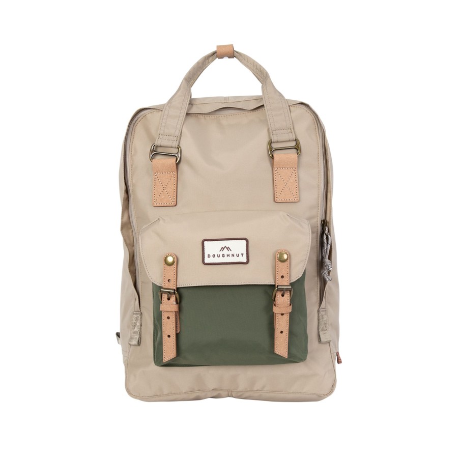 Freizeit Doughnut | Macaroon Large Jungle Backpack Beige