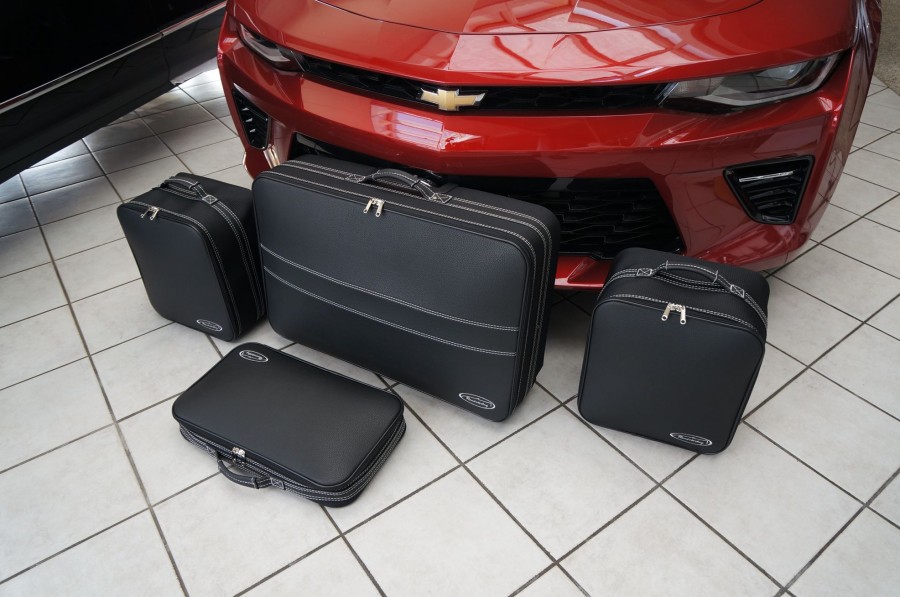 Autokoffer Roadsterbag | Chevrolet Camaro (Eu-Version) - 4-Tlg. Kofferset Kofferraum