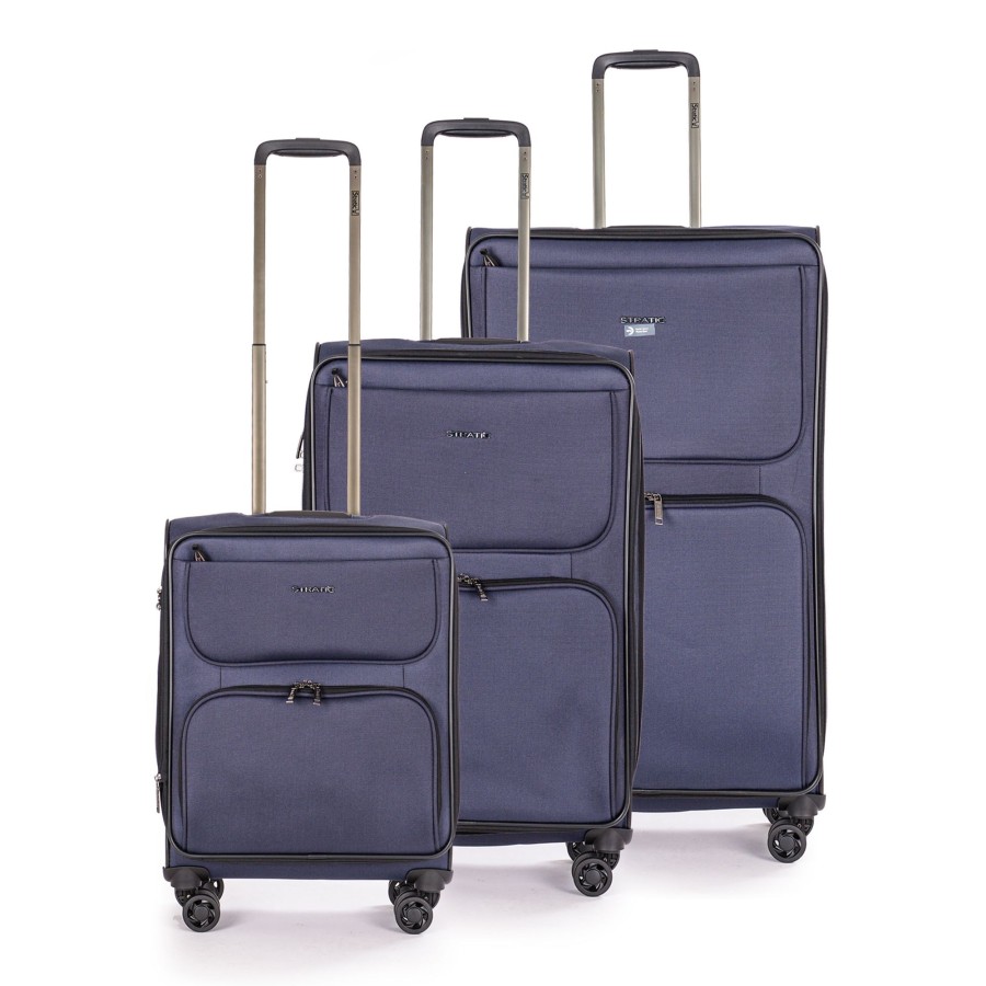 Koffer Stratic | Bendigo Light + - Koffer-Set 3-Teilig (S, M, L) - Navy Navy [36]