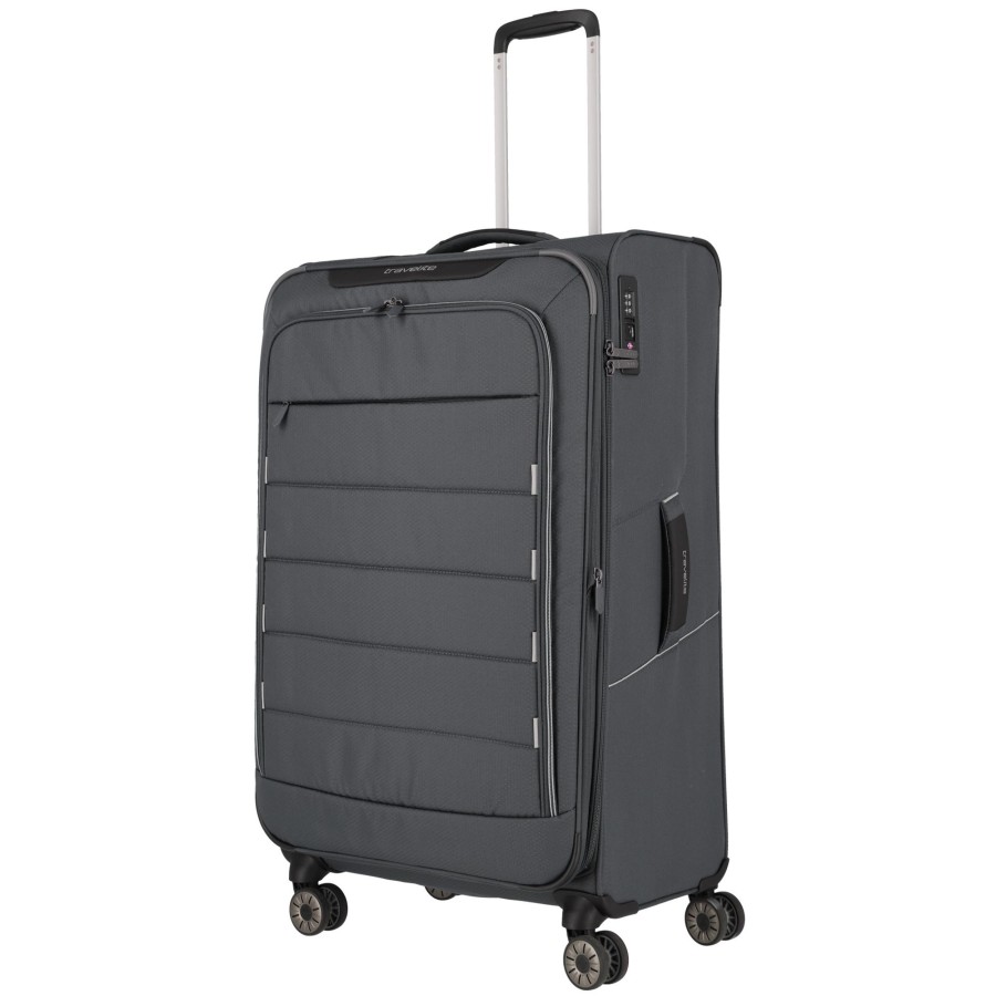 Koffer Travelite 4 Rollen Koffer | Skaii Trolley 4 Rollen L - Gipfelgrau Gipfelgrau [4]