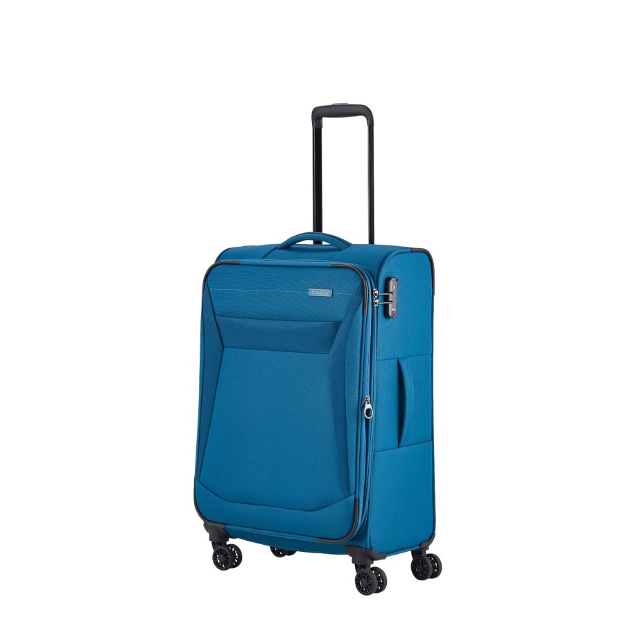 Koffer Travelite 4 Rollen Koffer | Chios Trolley Mit 4 Rollen Grose M - Petrol Petrol [22]