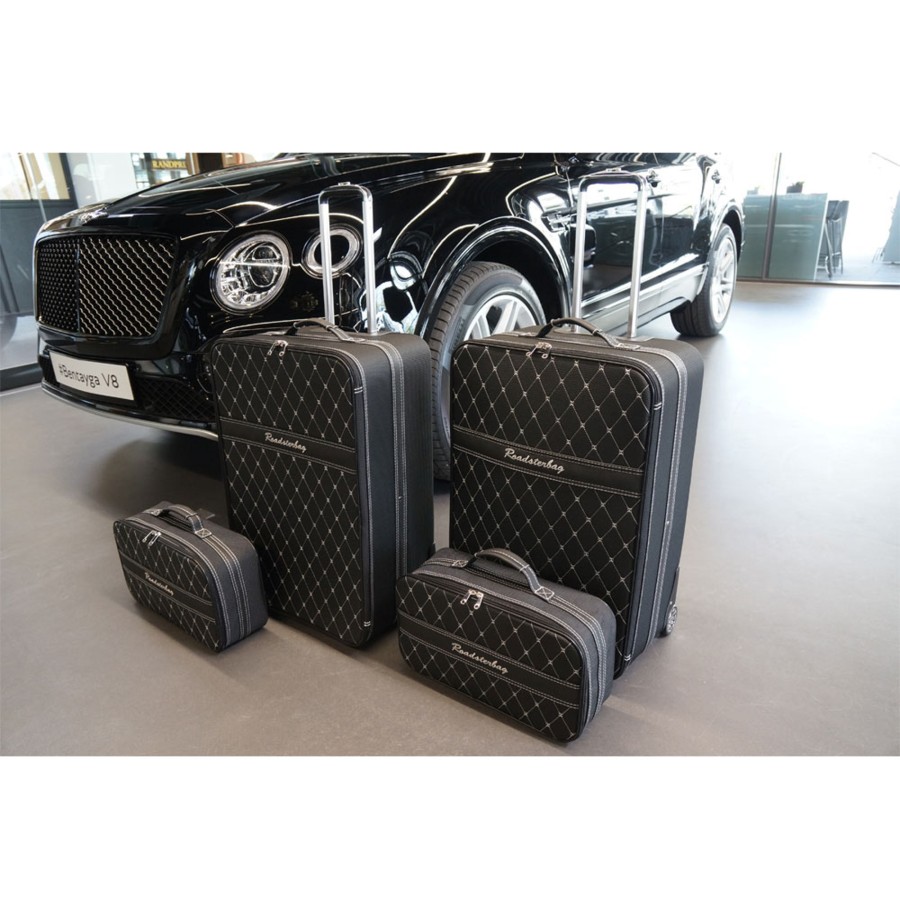 Autokoffer Roadsterbag | Bentley Bentayga 4-Tlg. Kofferset Kofferraum