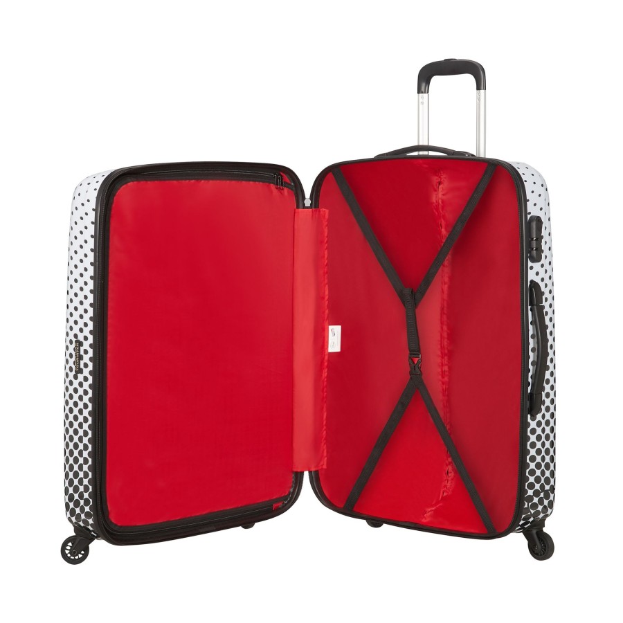 Koffer American Tourister 4 Rollen Koffer | Spinner Mit 4 Rollen Alfatwist 75Cm Disney Legends 88 Liter MicClearance Mouse Polka Dot [7483]