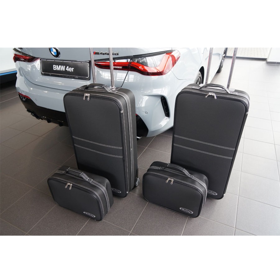 Autokoffer Roadsterbag | Bmw 4Er Cabrio G23 + G83 Bj. Ab 2021 4-Tlg. Kofferset Kofferraum