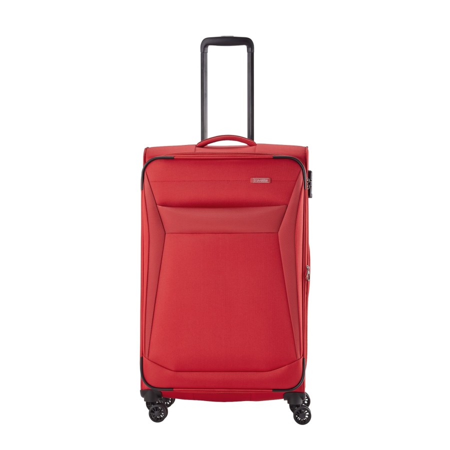 Koffer Travelite 4 Rollen Koffer | Chios Trolley Mit 4 Rollen Grose L - Rot Rot [10]