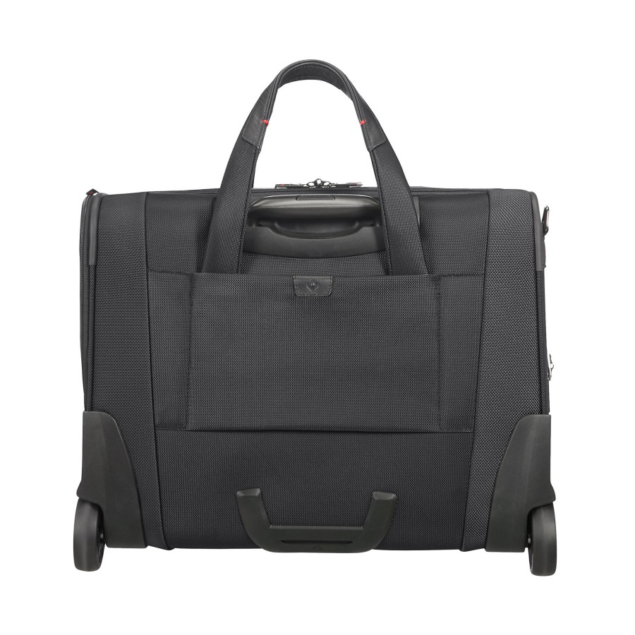 Business Samsonite | Rolling Tote Mit 2 Rollen 15,6" Rfid Pro-Dlx5 Xs 34.5 Liter Black [1041]