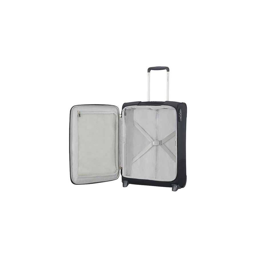 Koffer Samsonite 2 Rollen Koffer | Upright Mit 2 Rollen 55/20 Breite 40Cm Base Boost Xs 41 Liter Black [1041]