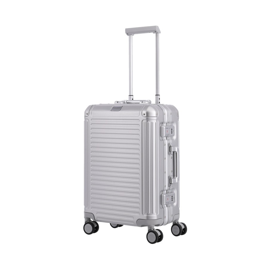 Koffer Travelite 4 Rollen Koffer | Next Kabinengepack 4 Rollen S - Silber Silber [56]