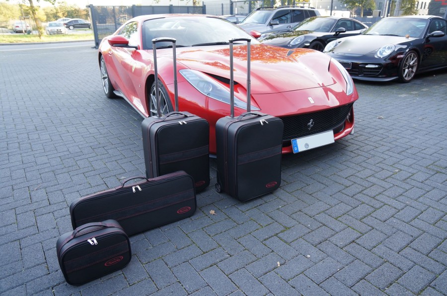 Autokoffer Roadsterbag | Ferrari 812 Gts - 4-Tlg. Kofferset Kofferraum