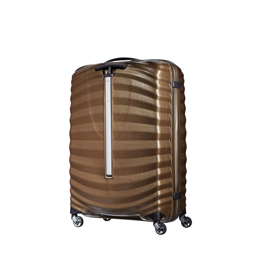 Koffer Samsonite 4 Rollen Koffer | Spinner Mit 4 Rollen 75/28 Lite-Shock L 98.5 Liter Sand [1775]