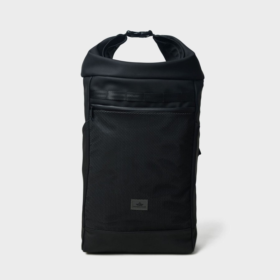 Business Freibeutler | Backpack Bente Pu Edition Mattschwarz