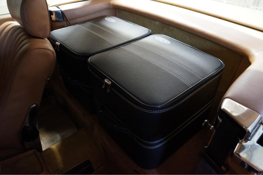 Autokoffer Roadsterbag | 2-Tlg. Ruckbank-Kofferset Mercedes Sl R107