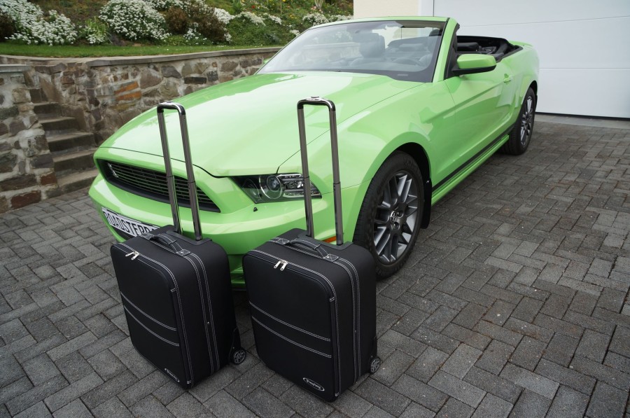 Autokoffer Roadsterbag | Ford Mustang V Cabrio 2005-2014 (Eu-Version) - 2-Tlg. Kofferset Kofferraum