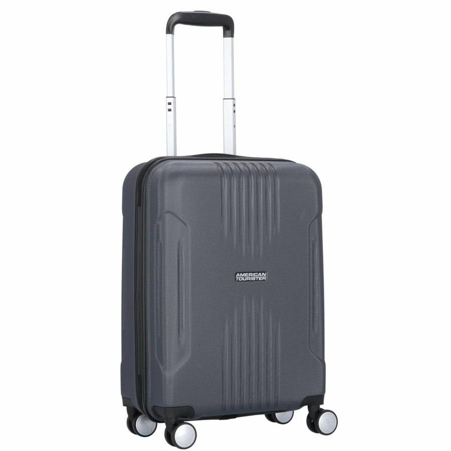 Koffer American Tourister 4 Rollen Koffer | Spinner Mit 4 Rollen 55 Cm Tracklite S 34 Liter Dark Slate [1269]