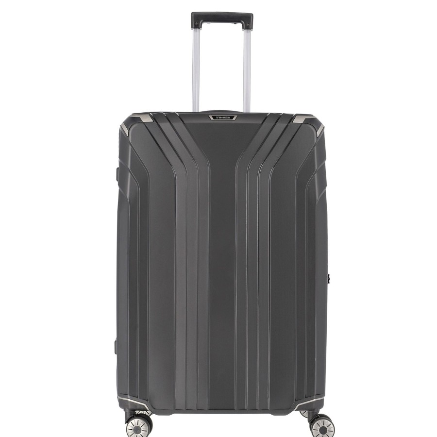 Koffer Travelite 4 Rollen Koffer | Elvaa Trolley L Mit 4 Rollen - Schwarz Schwarz [1]